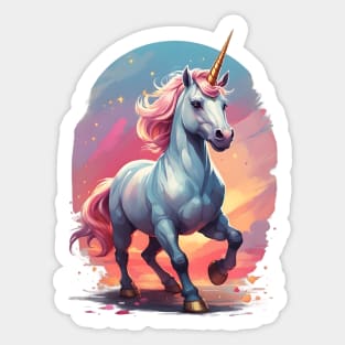 Majestic Unicorn Sticker